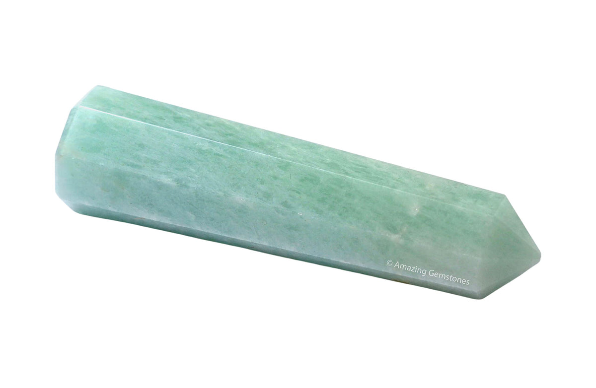 Amazing Gemstone Amazonite Crystal Towers ~ Natural Healing Crystal Point Obelisk for Reiki Healing and Crystal Grid (3" to 4" INCH)