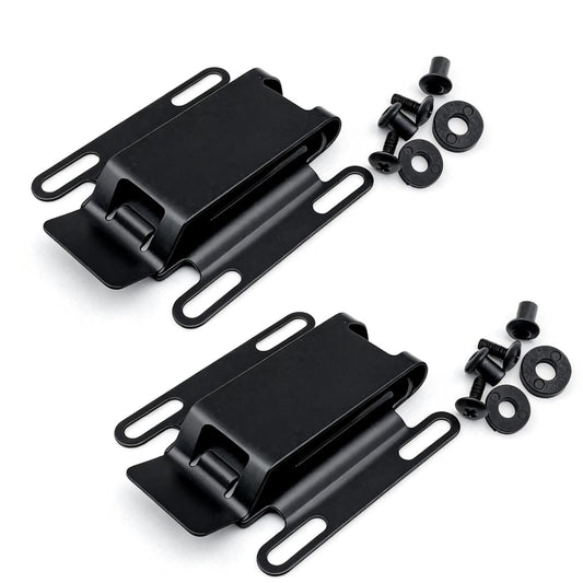 FJYXCHENXM 2 Pairs Stainless Steel Kydex K Sheath Clip, Universal Knife Scabbard Waist Clip – Ideal for Securing Knife Sheaths on Belts During Outdoor Camping, Hiking & Daily Carry