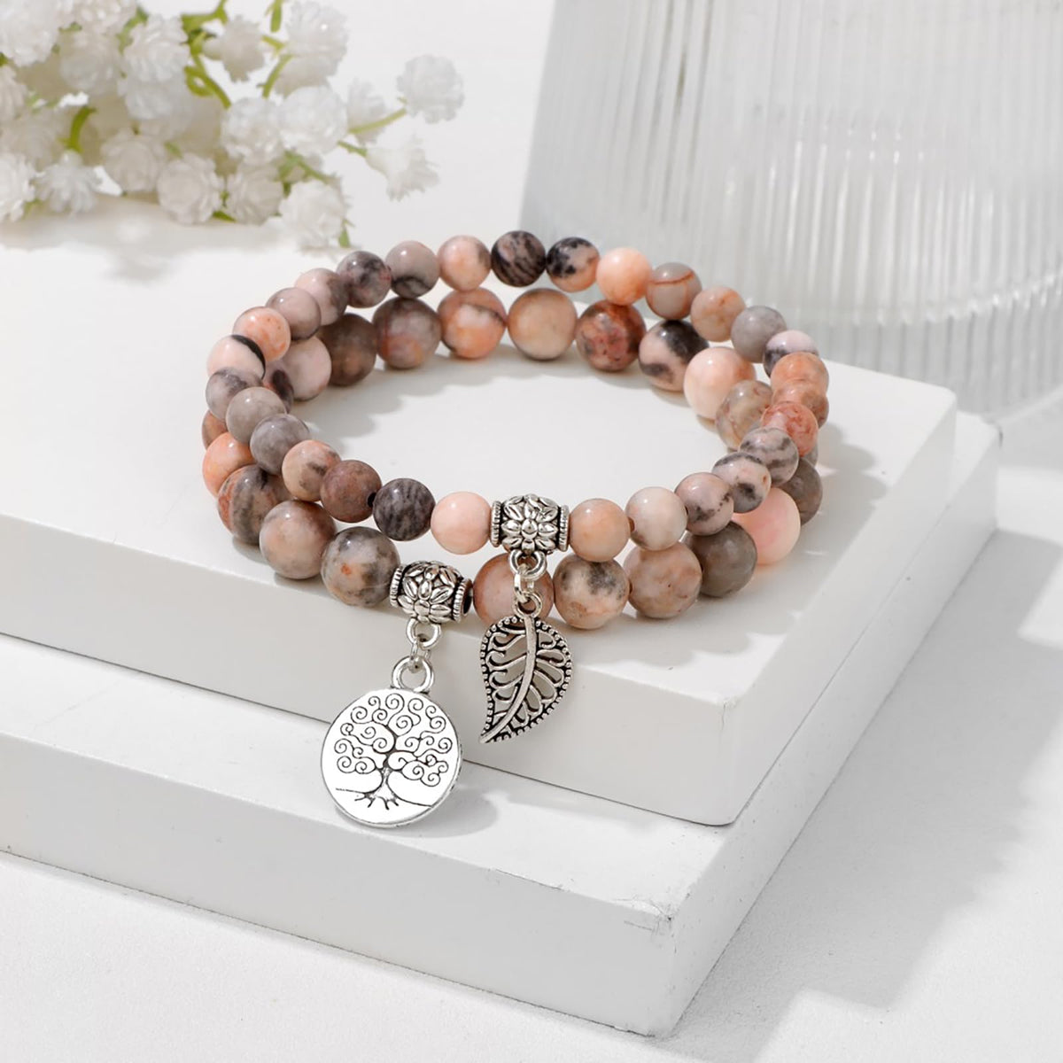 Lit Wall 7 Chakra Bracelet for Women Healing Crystals Bracelet Yoga Stone Beads Bracelets Spiritual Bracelet Meditation Relax Anxiety Bracelet Jewelry Gifts for Women Men