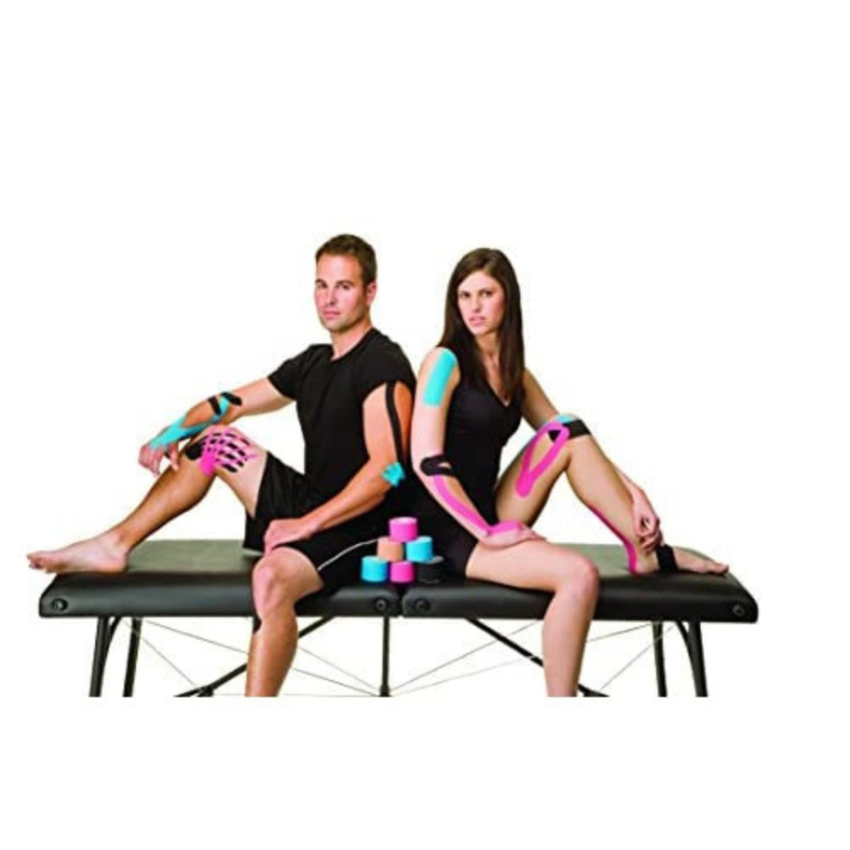 MUELLER Sports Medicine Kinesiology Therapeutic Tape, Quality Athletic Tape, Latex Free, 20 Pre-Cut I-Strips, 2" x 9.75" Each Strip, Gray Camo