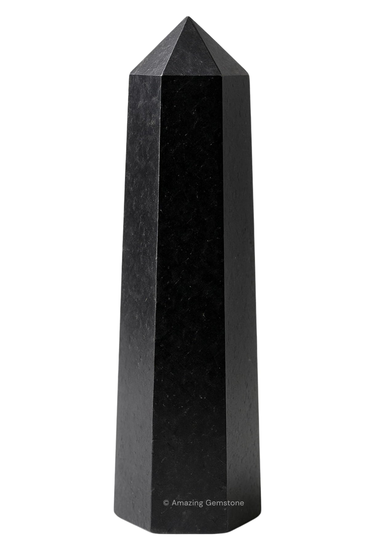 Amazing Gemstone Black Tourmaline Crystal Towers ~ Natural Healing Crystal Point Obelisk for Reiki Healing and Crystal Grid (3- Inch)