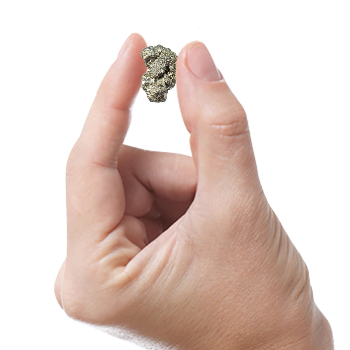 fengshuisale Natural Pyrite Crystal Stone for Luck,Success,Making Changes,Confidence in Business,Creativity,and Inspiring Passion Home Decor (Pyrites)