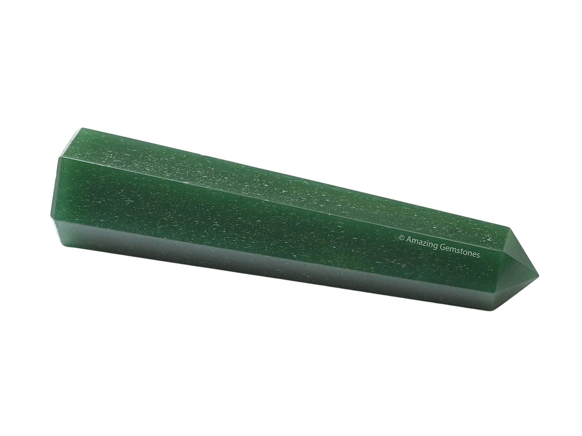 Amazing Gemstone Dark Green Aventurine Crystal Towers - Natural Healing Crystal Point Obelisk for Reiki Healing and Crystal Grid (2" to 3" INCH)