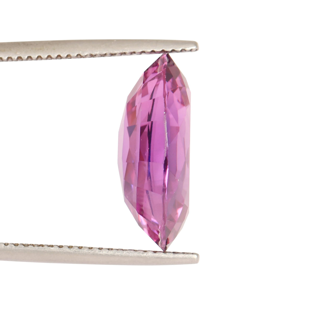REAL-GEMS Jewelry Making Stone AAA+ 12.75 Carat Pink Kunzite Oval Cut Faceted Loose Gemstone for Pendant
