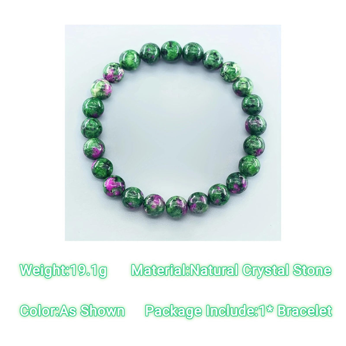 GAUEIOUR Natural Crystal Bracelets for Women & Men,Gemstone Beaded Stretch Healing Stone Yoga Energy Bracelet,Chakra Jewelry Gifts for Daily Meditation Anniversary
