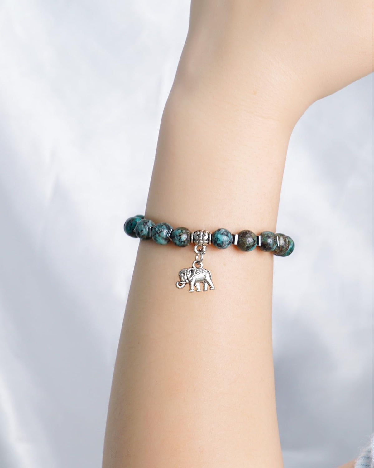 ZLLOO Natural Stone Healing Bracelet Gifts for Women, Encouragement Blessing Bracelets for Women, Anxiety Relief Items Inspirational for Women