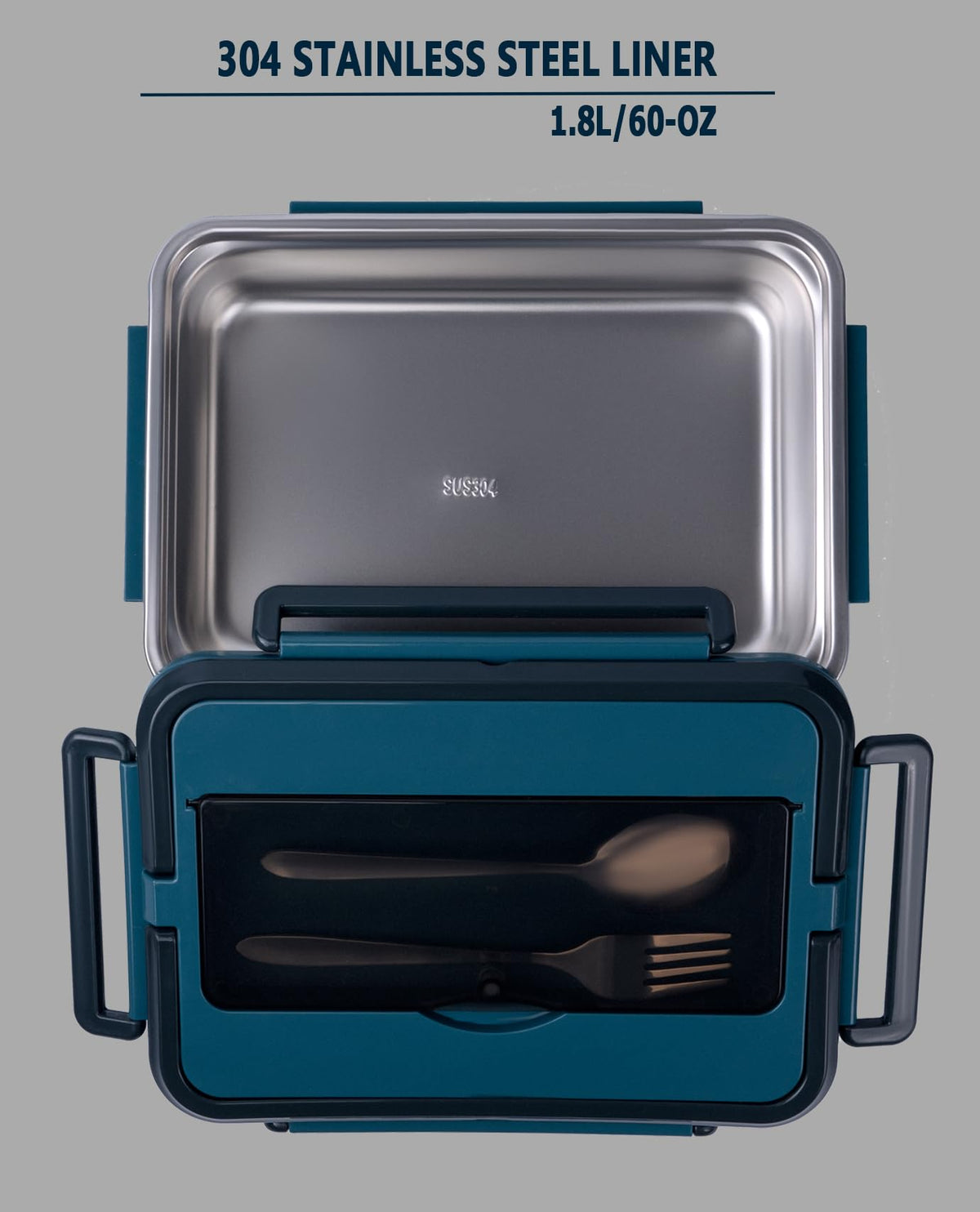 FanFanOK Electric Lunch Box Food Heater 80W Heated LunchBoxes for Adults Work/Car/Truck/Home, 1.8L Portable Food Warmer Heating Lunchbox with Insulated Lunch Bag 12V 24V 110V