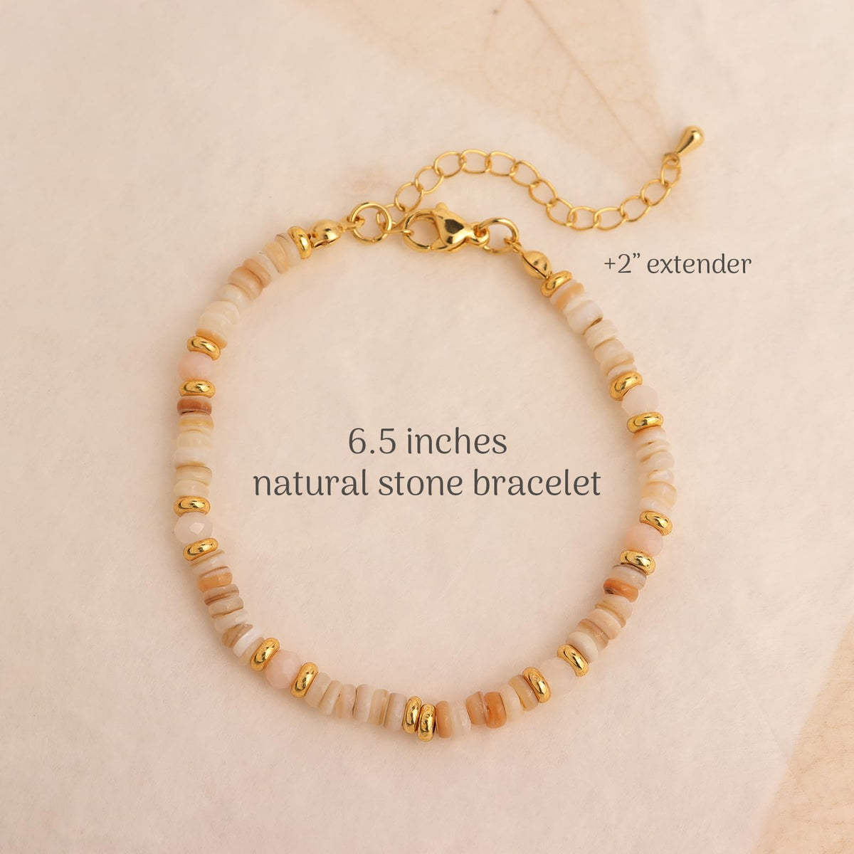 Frigotine Gold Gemstone Agate Beaded Bracelets for Women, Trendy Boho Handmade Crystal Natural Stone Seed Beads Chakra Bracelet Summer Beach Bohemian Jewelry Gift