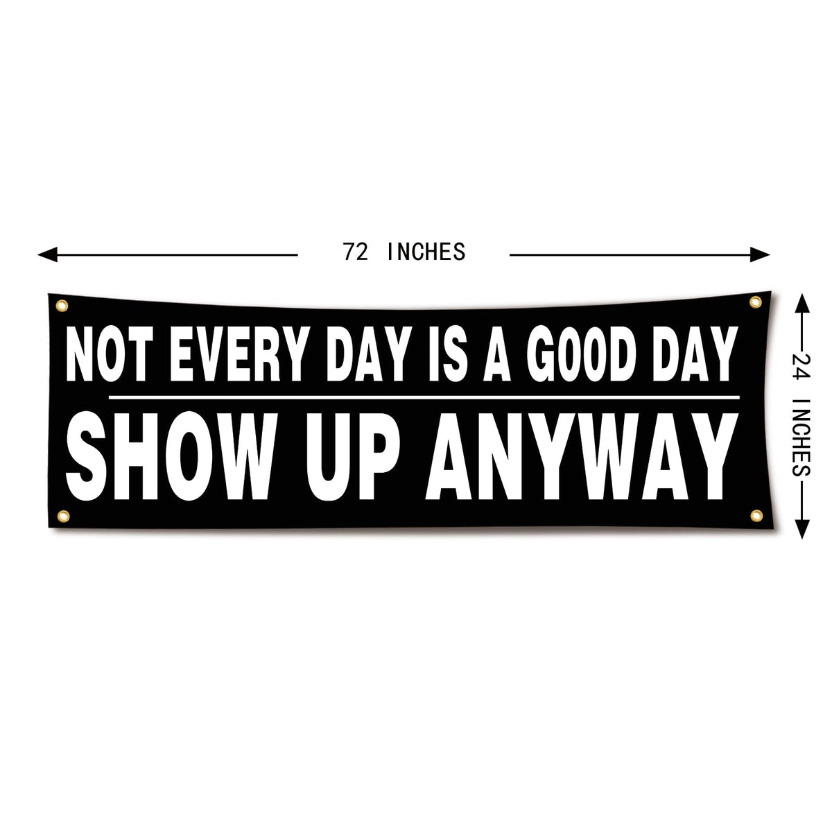 Lyeedoom Motivational Gym Cool and Stylish Encouragement Banner Tapestry - Inspire Your Workout Willpower and Keep Your Mind Focused - Perfect Flag Decoration for Gyms, Garages, Dorms, and Offices