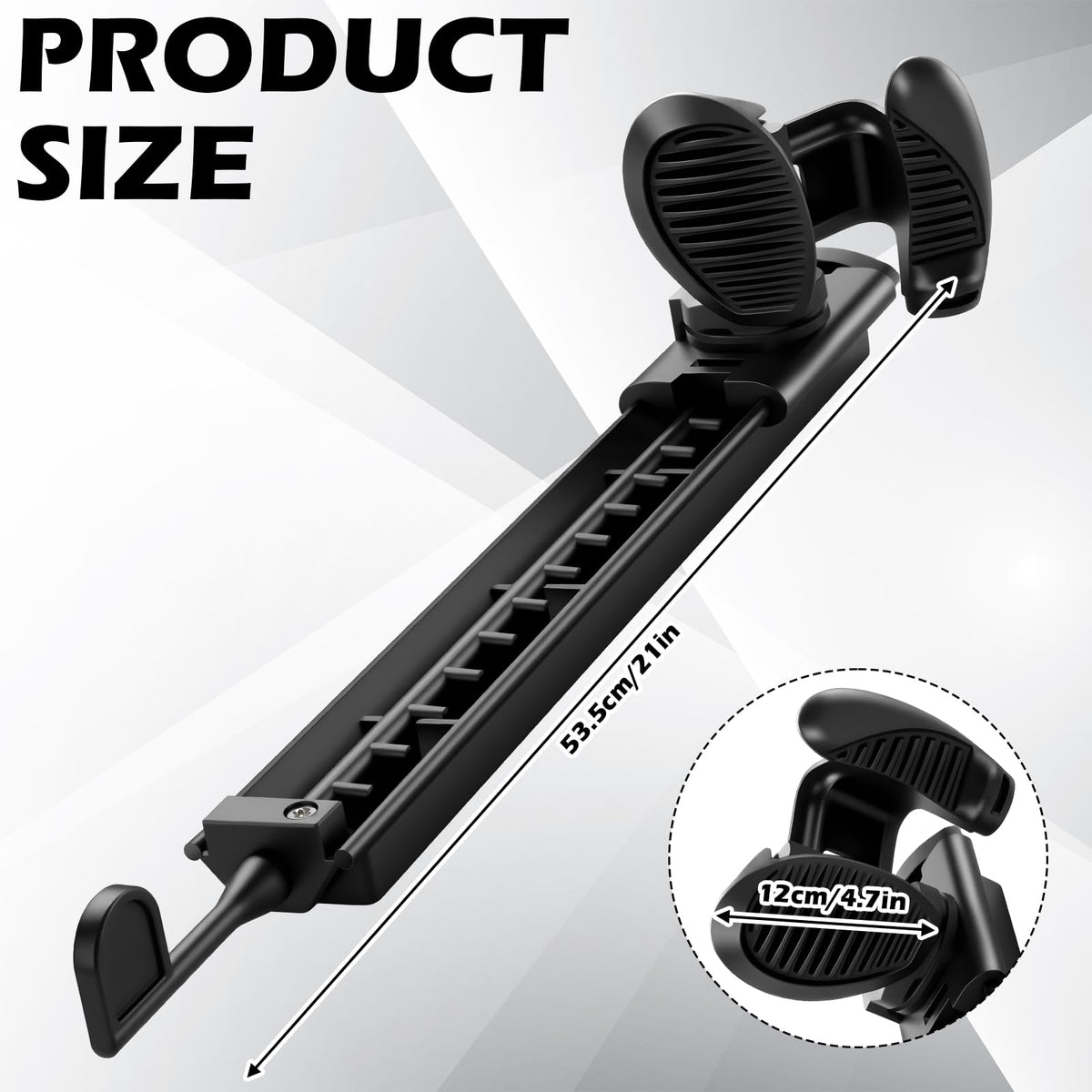 Ceenna 21 Inch Kayak Foot Rest Set - Adjustable Foot Pegs, Heavy-Duty Kayak Accessories for Paddling