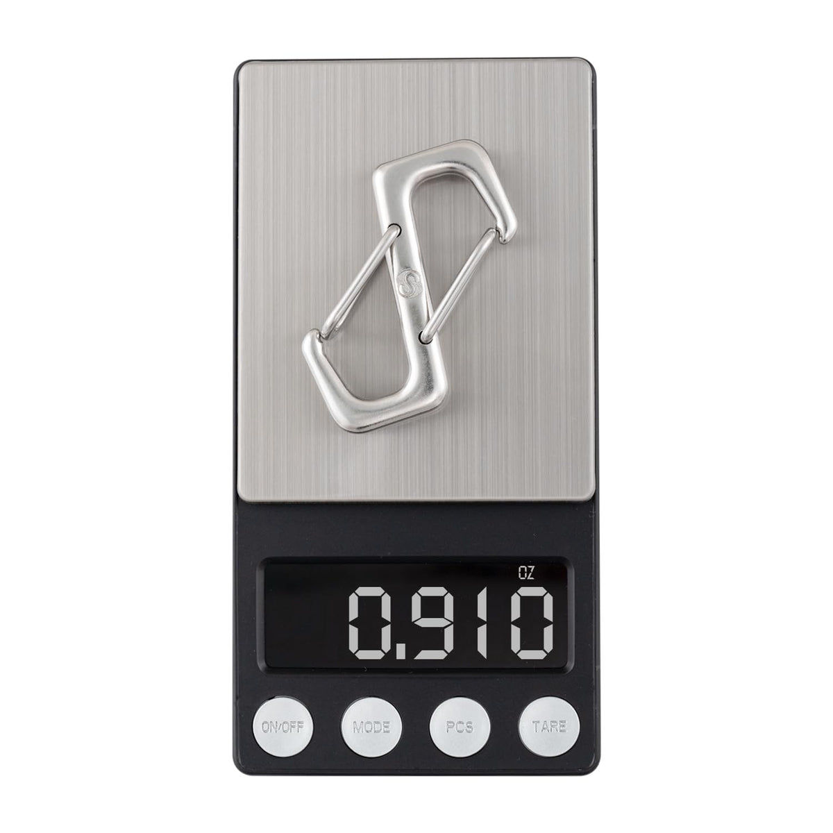 SHONAN Double Sided Carabiner S Biner, 2-1/3" Dual Gate S Clip Stainless Steel S Shaped Carabiner Key Holder