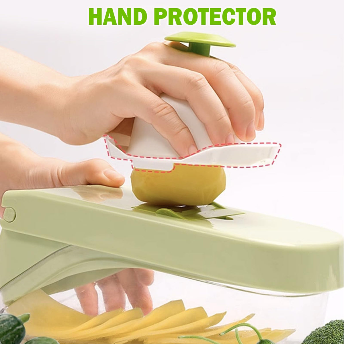 17-Piece Multifunctional Vegetable Chopper, Onion Dicer, Professional Kitchen Slicer, Food Cutter, Cheese Grater, Veggie Chopper with Storage Container, Essential Kitchen Tool
