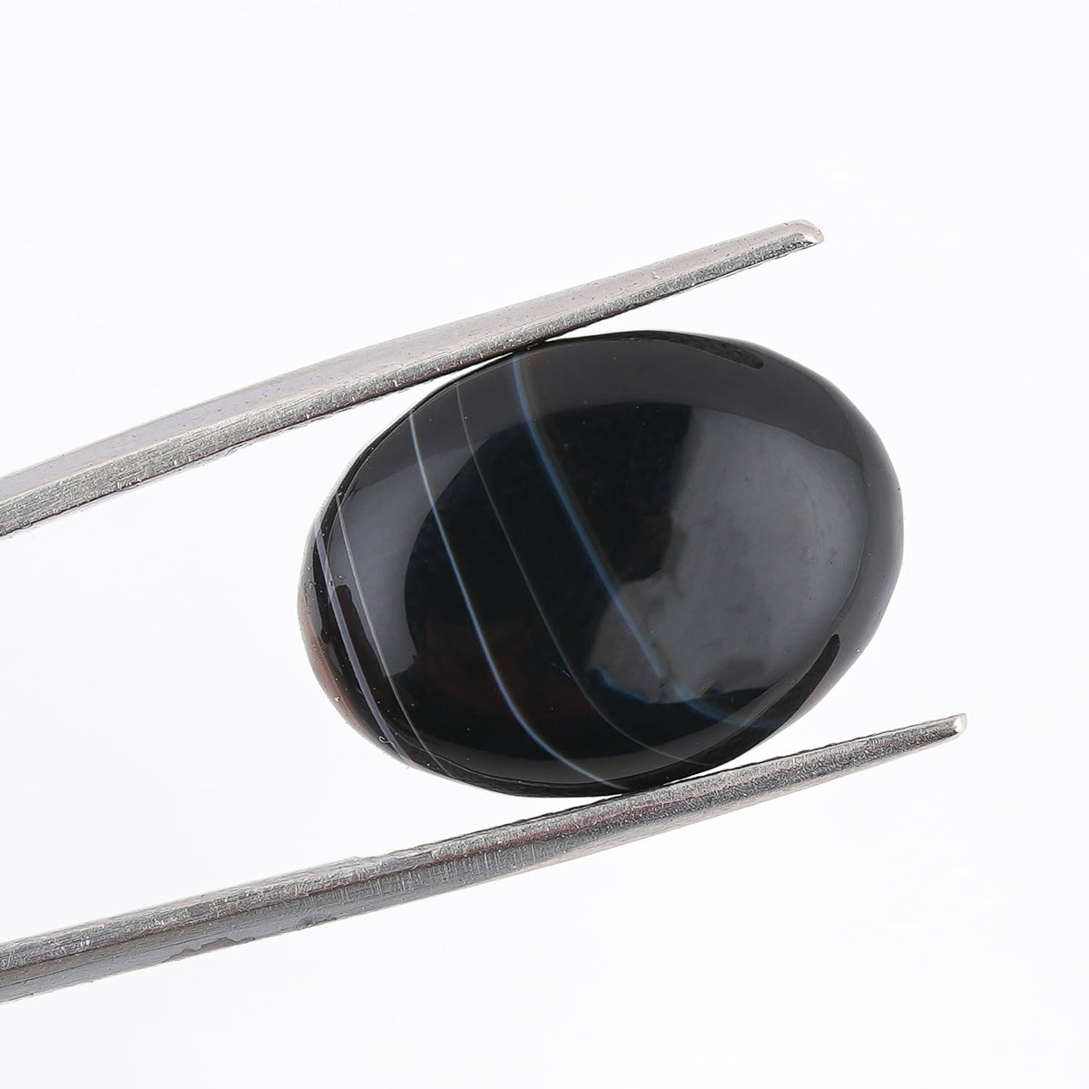 GemSymphony 100 Carat Natural Banded Agate Gemstone Cabochon Lot Mixed Shapes – 8 pcs Hand Polished Crystal Stones for Jewelry Making Supply, Healing, Reiki, Craft Supplies, Unique Cab Set for Wire Wrapping & Collectors (10-20 mm)