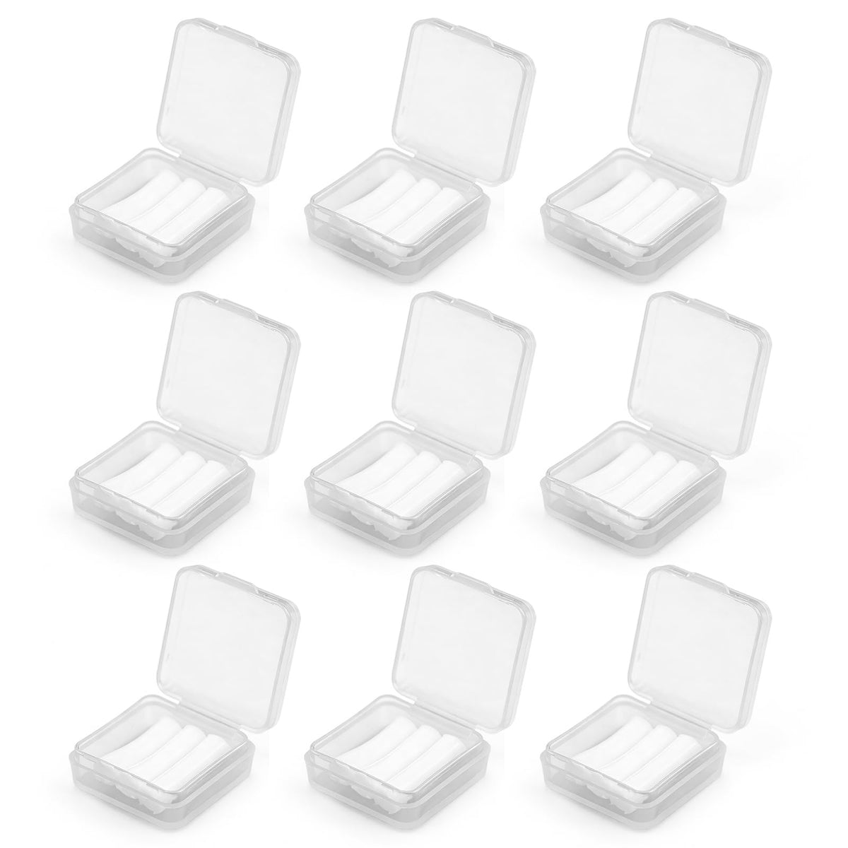 LNQ LUNIQI 18Pcs Diamond Art Wax Refills - Silicone Rhinestone Wax Tips for 5D Painting Pen Strong Adhesive for Embroidery Beads Nail Art