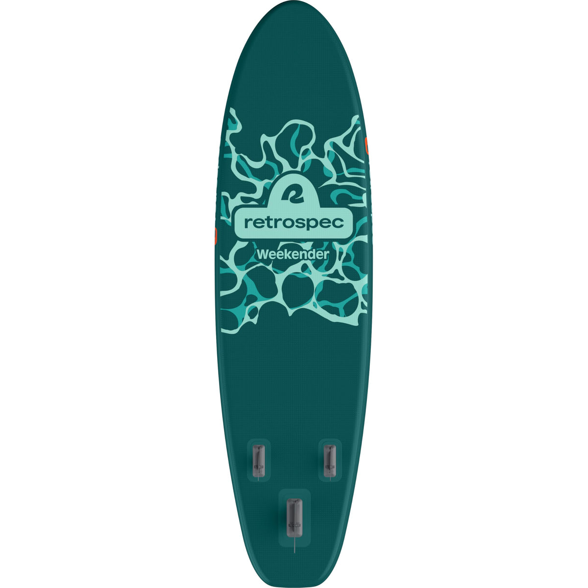 Retrospec Weekender Inflatable Stand Up Paddle Board Includes Paddle, Pump, Travel Bag and Accessories 10’6” Lightweight Inflatable SUP, Puncture Resistant Inflatable Paddle Board for Adults