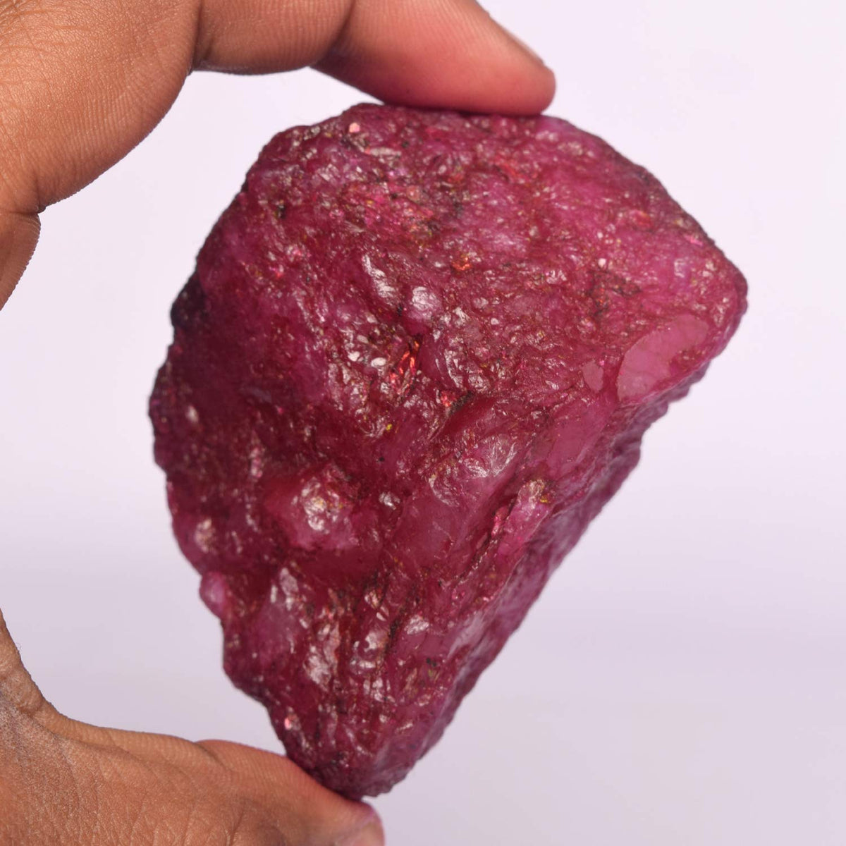 GEMHUB Natural Crystals And Healing Stones 899.00 Carat Raw Rough Ruby Healing Crystals For Jewelry Making