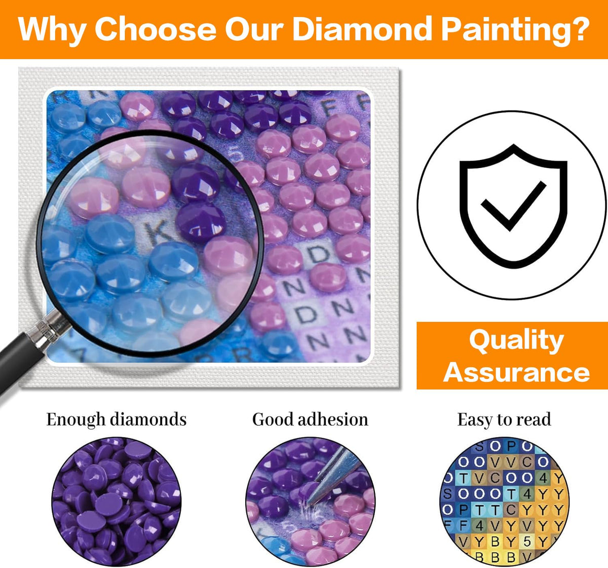 3 Pack Diamond Art Kits for Adults, Butterfly Flowers Diamond Painting Kits for Adults, 5D DIY Round Drill Gem Art Paint with Diamonds Dots Crafts Kits for Home Decor Gift 12x16inch