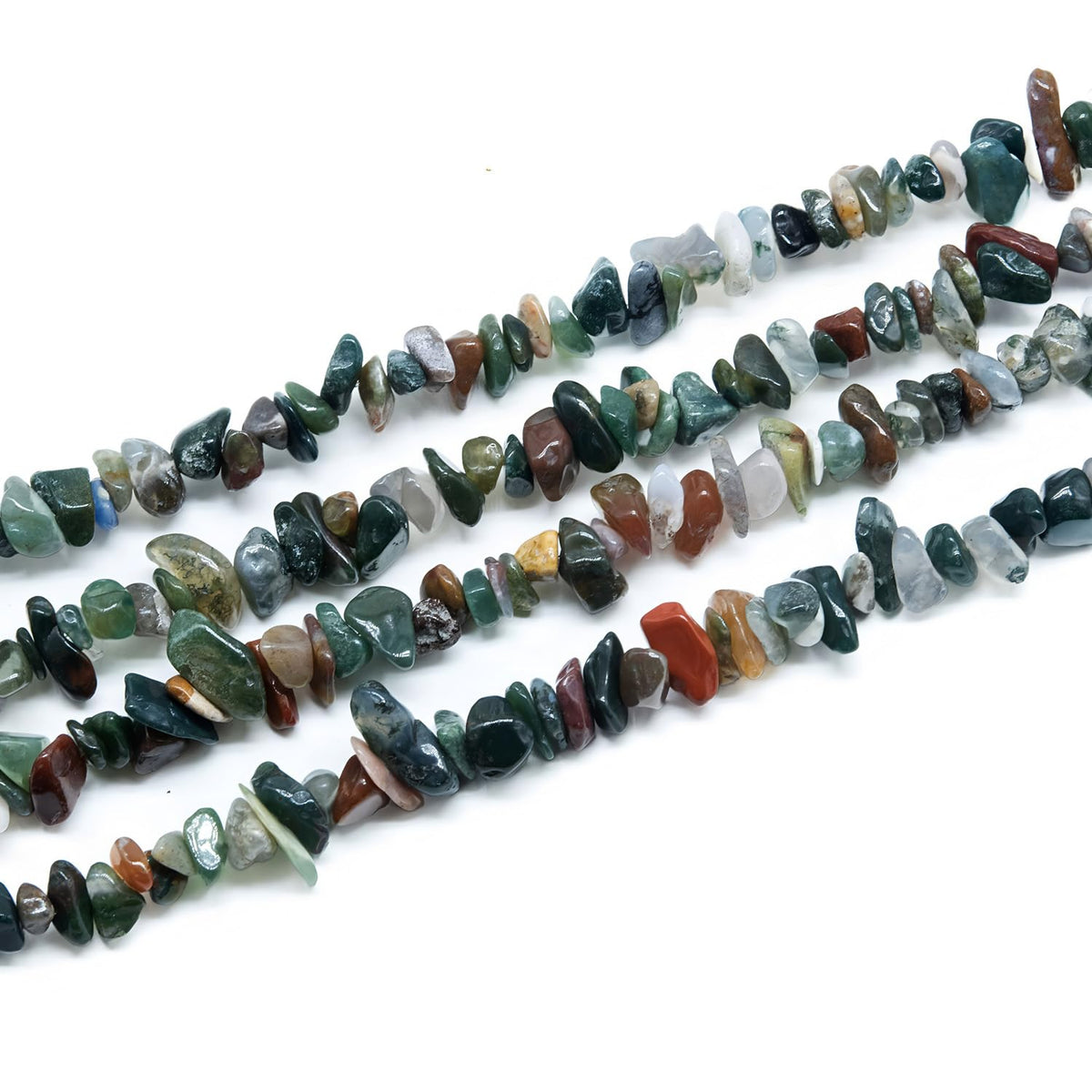 Natural Chip Stone Beads 450pcs Indian Agate Chips 5-8mm Genuine Real Irregular Healing Crystal Rocks Hole Drilled DIY Loose Gemstone Beads for Jewelry Making Bracelet Earrings Necklace Crafting