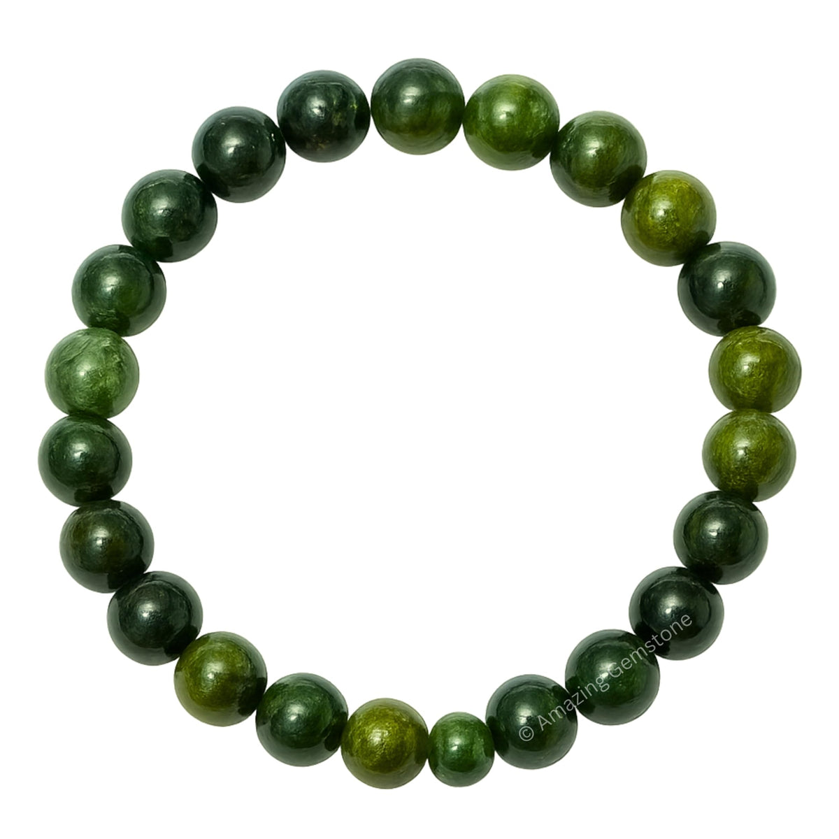 Amazing Gemstone Crystal Bracelet for Women Men's Gifts - Protection Healing Crystal Bracelet - 8mm Gemstone Beaded Stretchable Bracelet Pulseras Para Hombres Mujer Stocking Stuffers Mothers Day Gift (Chrome Diopside)