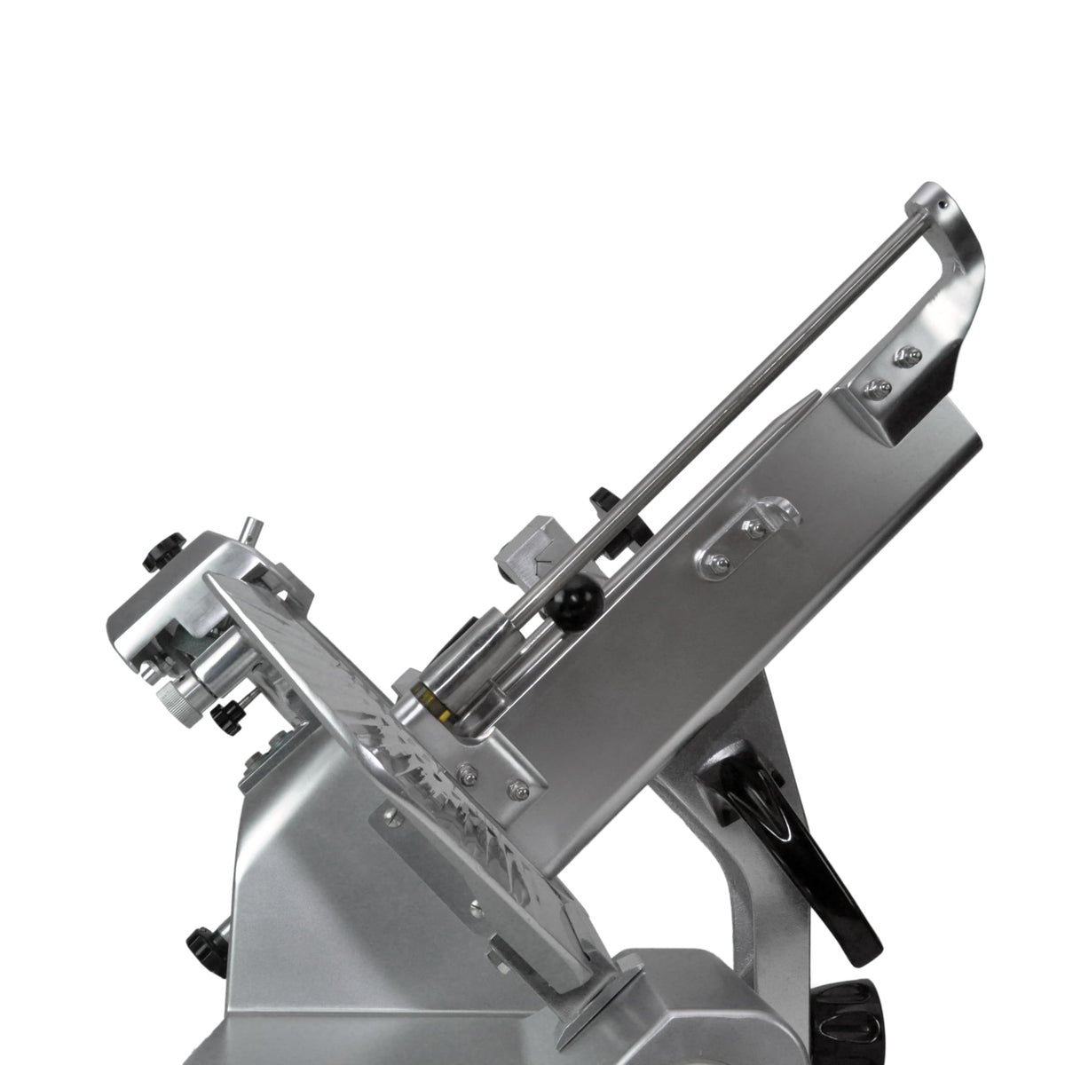 KWS MS-12A 1050W Countertop Model Commercial Automatic Electric Meat Slicer with Stainless Steel Blade, Frozen Meat, Food Slicer/Low Noises [ ETL, NSF Certified]