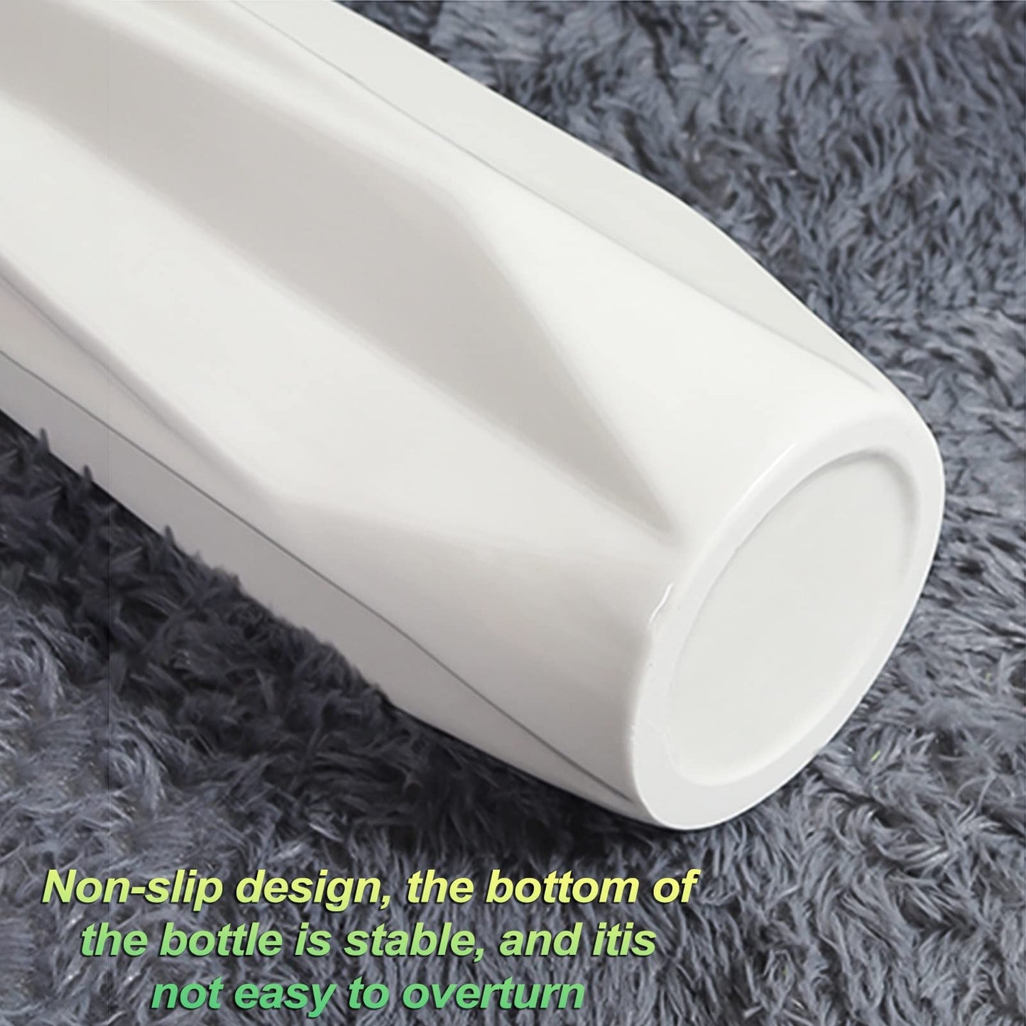 Floor vase Ceramic Vase，Decorative Large ，Floor, Large Floor Vase,White Ceramic Vase,Handcrafted,Sophisticated Vessel for Decorative Branches and Dried Flowers(61cm)