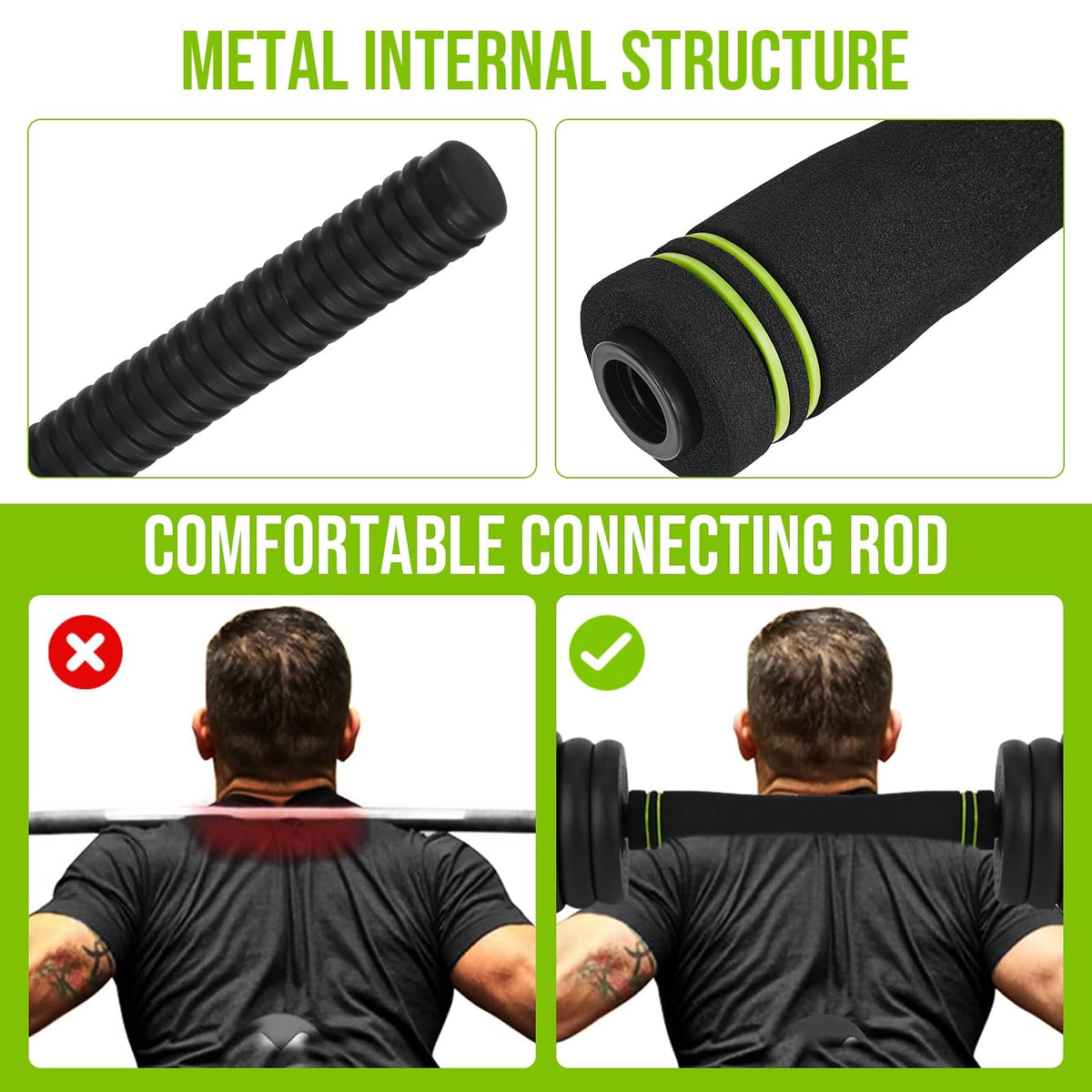 66Lbs Adjustable Dumbbell Set for Home Gym, 4-in-1 Free Weights Set with Connector, Used As Push Up Stand, Adjustable Barbell, Kettlebells for Women & Men, Non-Slip Grip, Space-Saving
