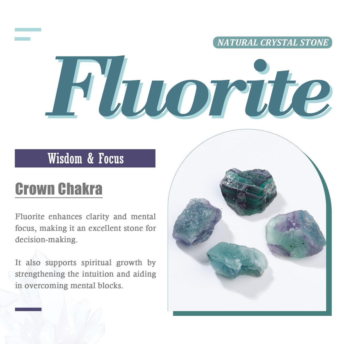 Nupuyai Natural Green Flourite Crystal Ball with Resin Stand, Healing Crystal Sphere for Home Decor 2.01"-2.36"(51mm-60mm)