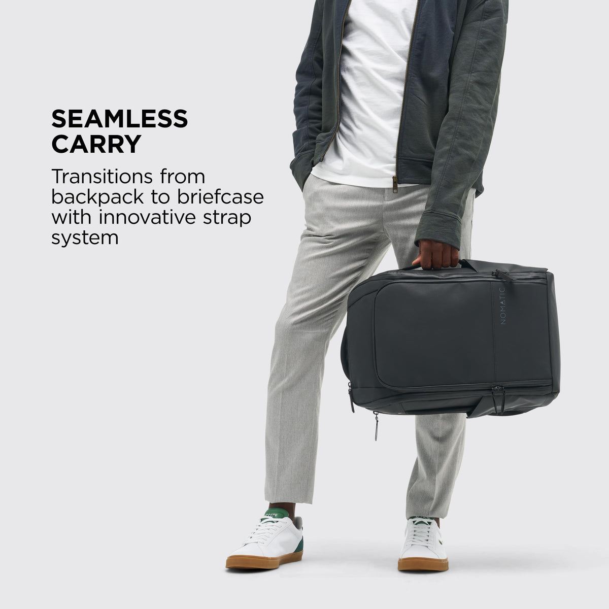 NOMATIC 14L Backpack - Work Backpack for Men and Woman - Everyday Pack - Water Resistant - 15" Laptop Sleeve - Professional Daypack For Mens - Expandable Travel Pack