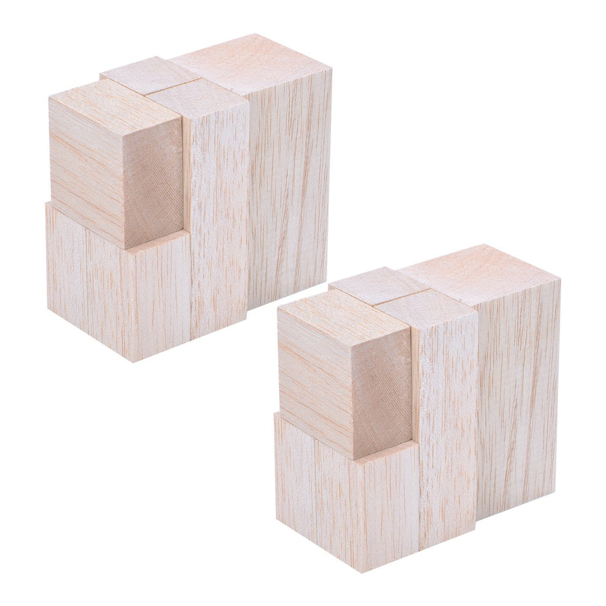 Sumind 12 Pcs Balsa Blocks for Carving 4 Sizes Whittling Wood Carving Kit for Craft Unfinished Wood Blocks 2x1x1, 4x1x1, 4x2x2, 2x2x1 Inches