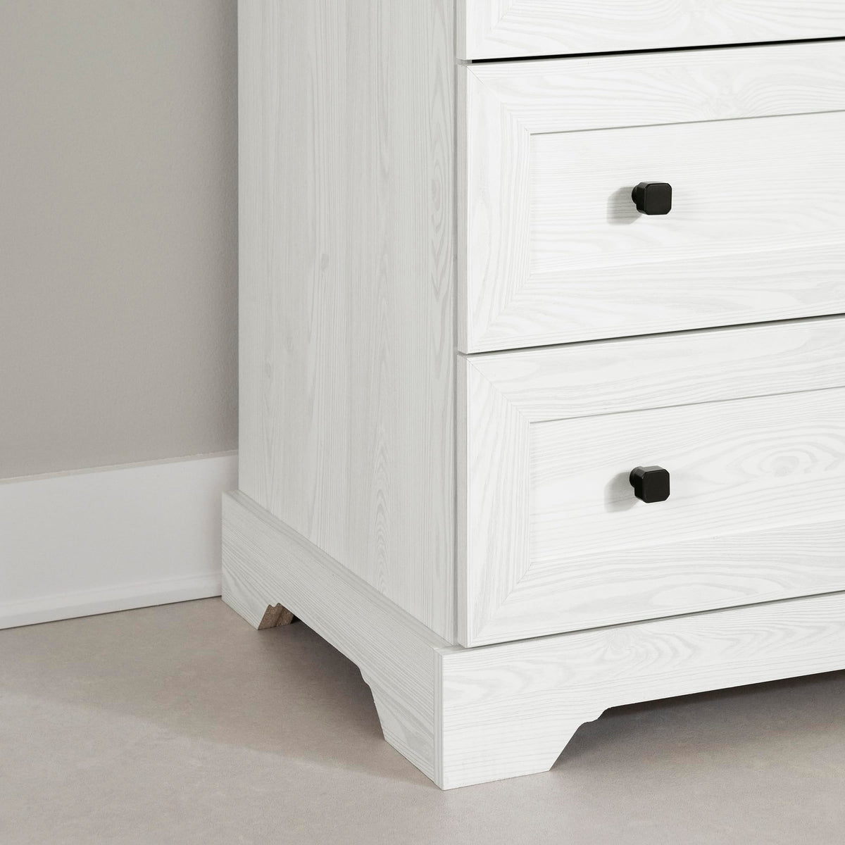 South Shore Hazen 4-Drawer Chest White Pine