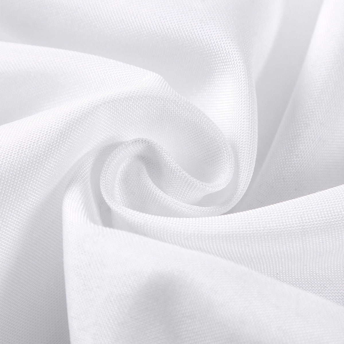 Bailarina Cloth Napkins Set of 40,17x17 inches Dinner Napkins Cloth Washable,Polyester Square Table Cloth Napkin Bulk with Hemmed Edges Ideal for Banquets, Parties and Weddings-White