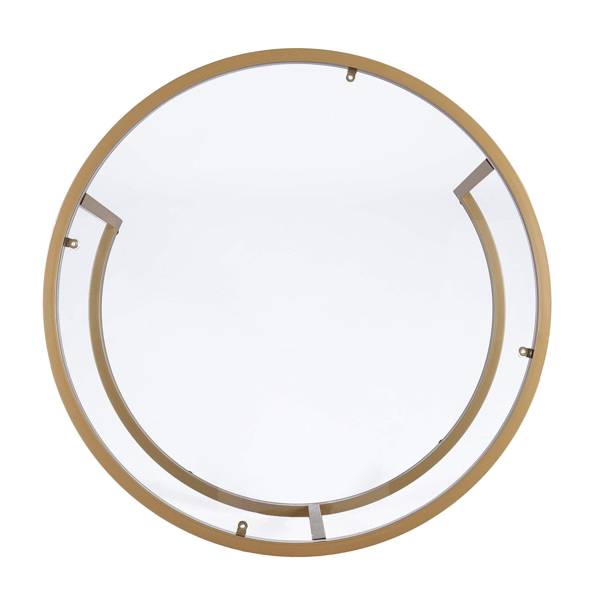 SEI Furniture Evelyn Glam Nesting Coffee Table 2-pc Set, Gold
