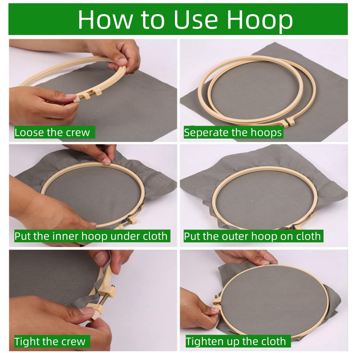 DIY Punch Needle Kits for Beginners Cute Cartoon Sloth with Christmas with Hoop Embroidery Punch Needle Starter Craft Set Easy for Adults and Children Festival Gift and Decoration 20x20cm-3