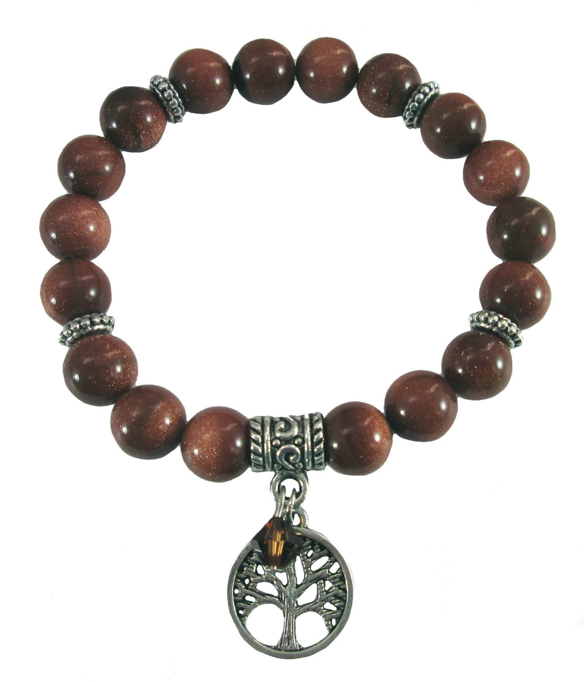 Good Karma Gemstone Charm Bracelet