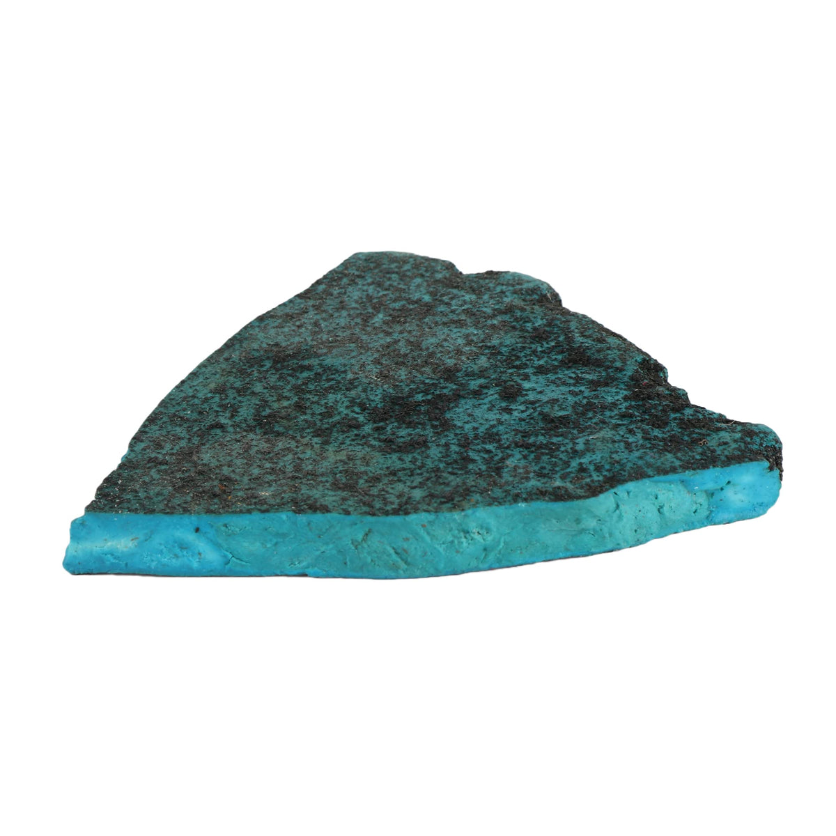 REAL-GEMS Gemstones For Jewelry Making 98.00 Carat Natural Blue Turquoise Slab Crystals and Stones Jewelry Making For Women And Men