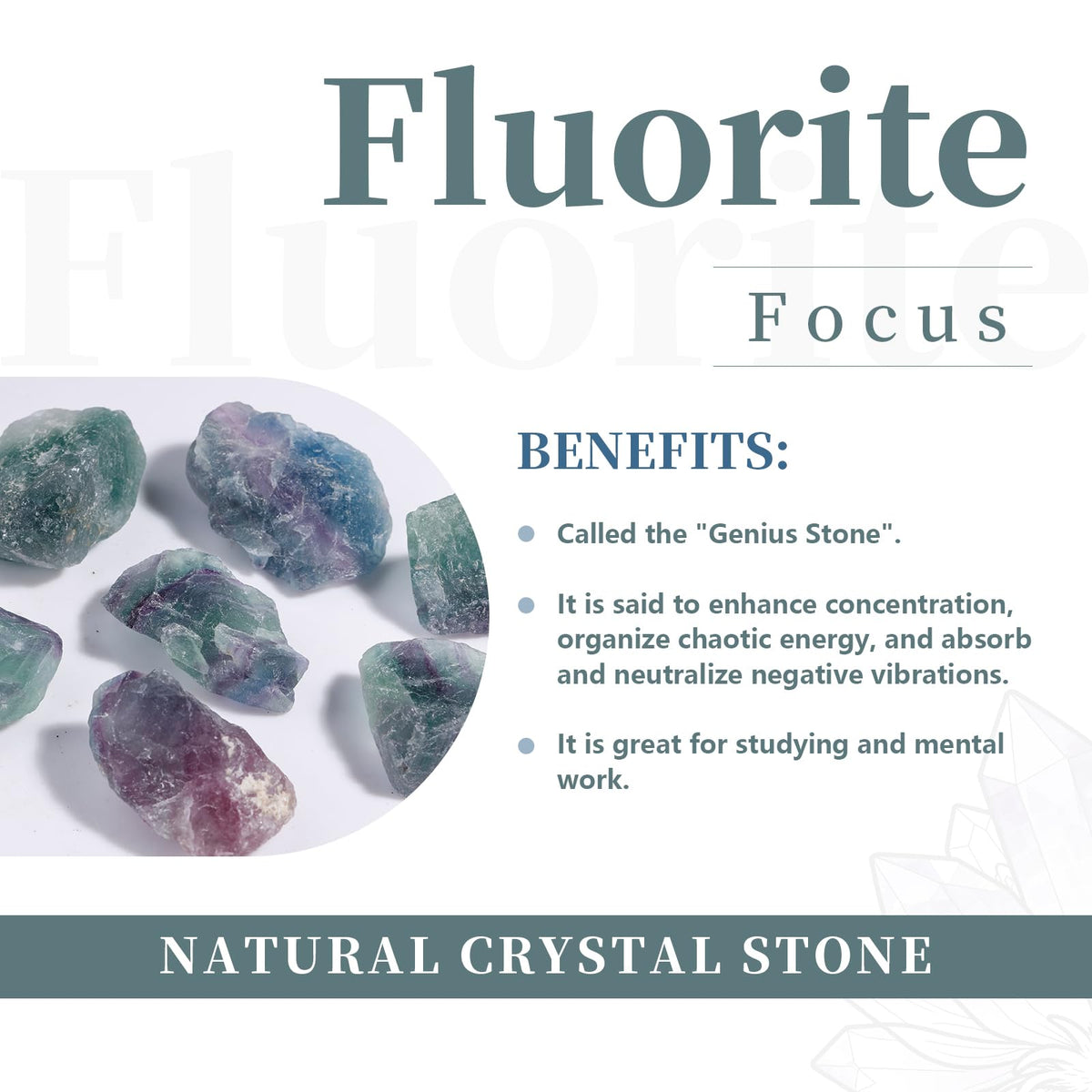 rockcloud 1/2 lb Natural Flourite Octahedron Rhombus Crystals for Cabbing,Cutting,Lapidary,Tumbling,Polishing,Wire Wrapping,Wicca and Reiki Crystal Healing Small Size