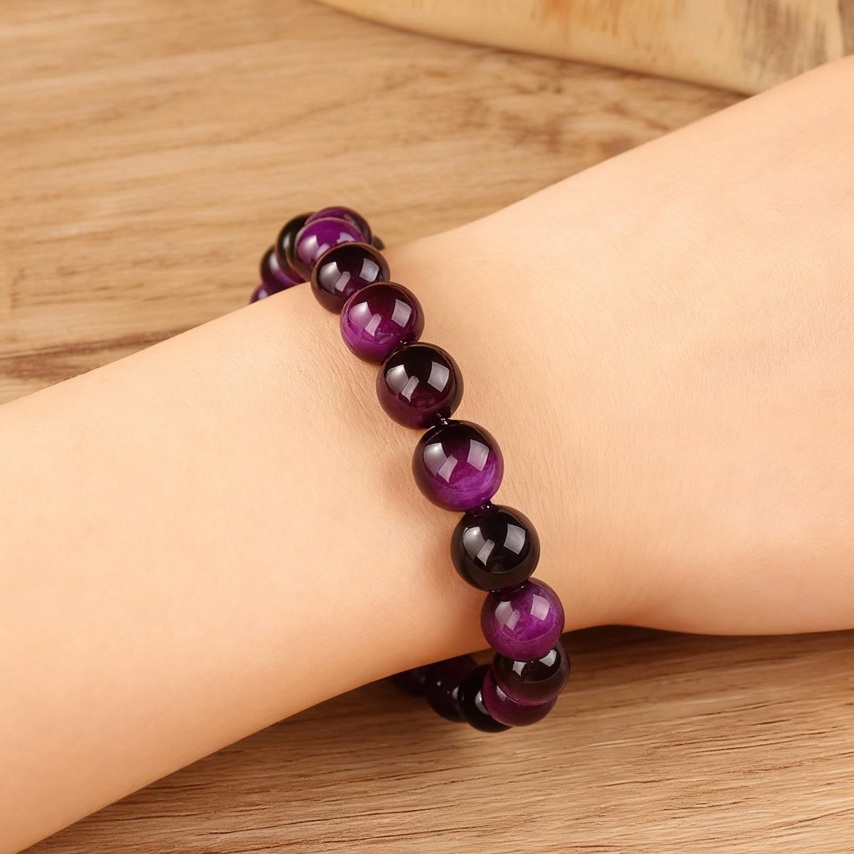 Long tiantian 3 PCS Money Bracelets Wealth Attraction for Women Green Jade Bracelet Feng Shui Bracelets Crystal Protection Jewelry Spiritual Gifts