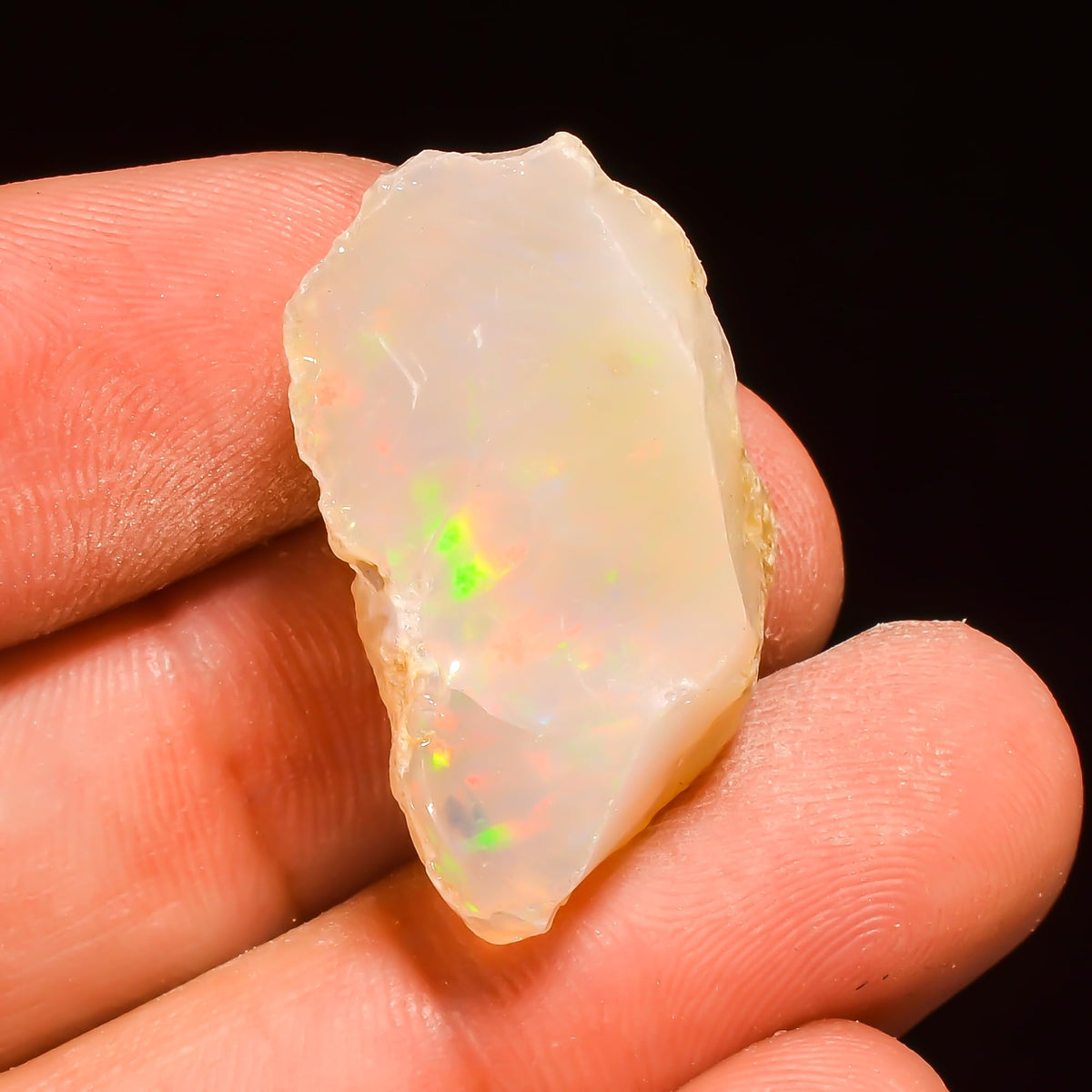 23.5+ Carat, YASHEE Natural Raw Ethiopian Opal Gemstone, Real Rough Crystals, Chakra Healing, Wholesale Lot, Wire Wrapping, Rock Stone, Birthstone, Crafts & DIY, AA+ Quality For Jewelry Making