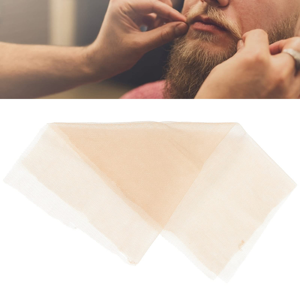 Hd Lace For Wig Making Hd Lace For Wig Making Lace Net For Wig, 30X30Cm Film Makeup Lace Net Lace Wig Fake Beard Lace Closure Making Supply Accessory Film Lace Wig Fake Beard Lace