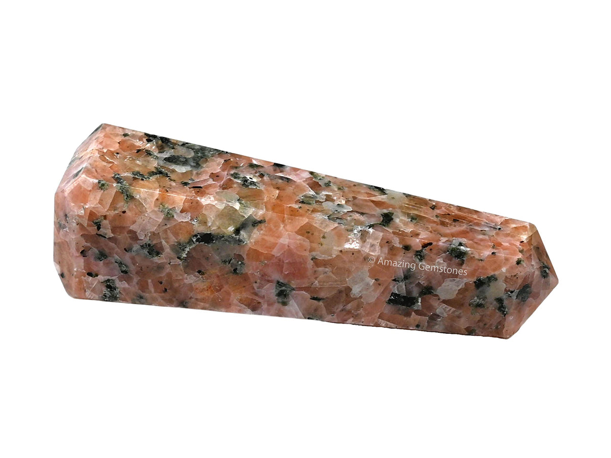 Amazing Gemstone Pink Dotted Calcite Crystal Towers ~ Natural Healing Crystal Point Obelisk for Reiki Healing and Crystal Grid (2 to 3 INCH)