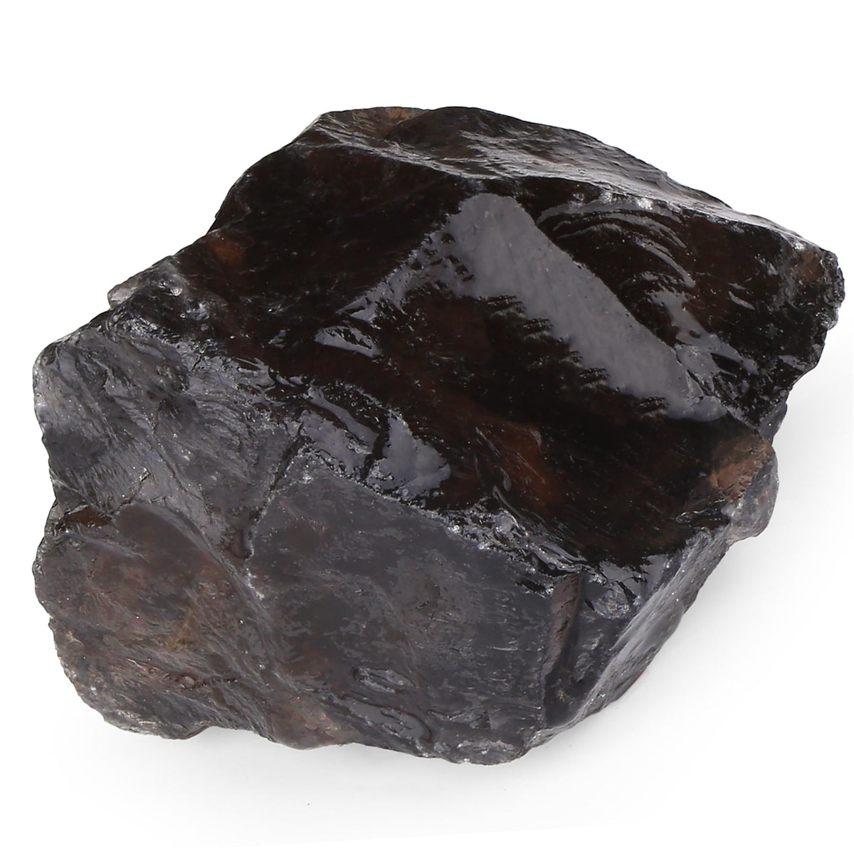 YATOJUZI Smoky Quartz 1.8-2.2" Natural Raw Stones and Healing Crystals Large Stone Rough Crystal Rocks for Tumbling Cabbing Polishing Fountain Rocks Decoration 1PCS
