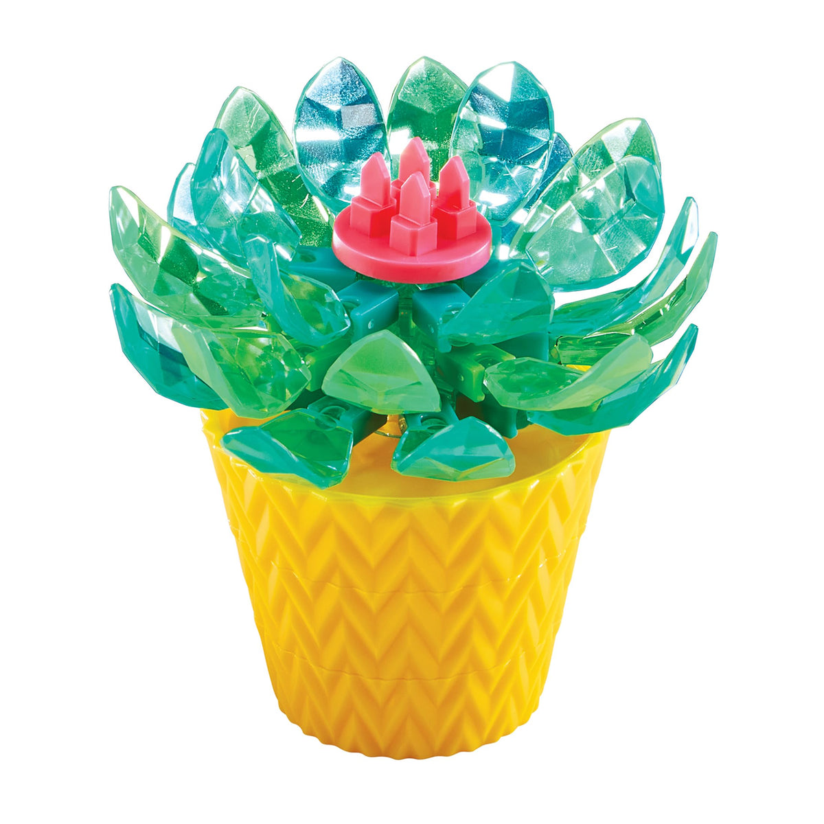 Cra-Z-Art Crystal Gem Creations Jewel Succulents Kit by RoseArt, 175+ Pieces, Great for Adults, Tweens and Children Ages 8+