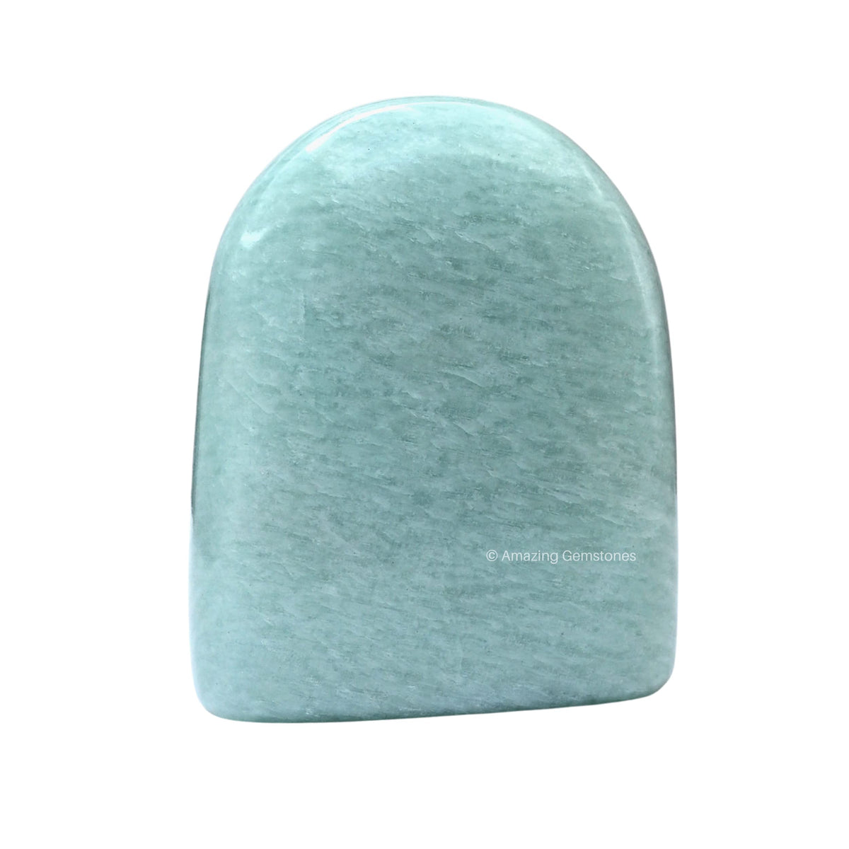 Amazing Gemstone Amazonite Crystal Standing Palm Stone - Amazonite Palm Stones and Crystals, A++ Grade Gemstones and Crystals - Healing Crystals and Healing Stones Office Home Decor Gifts