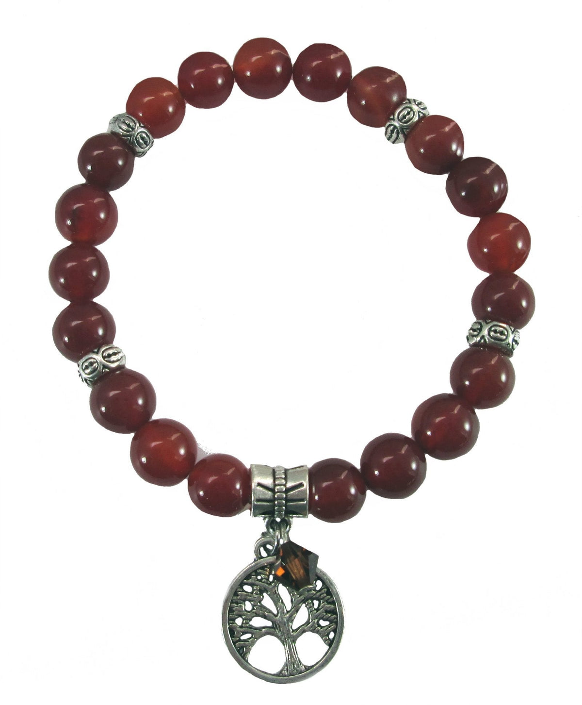 Good Karma Gemstone Charm Bracelet