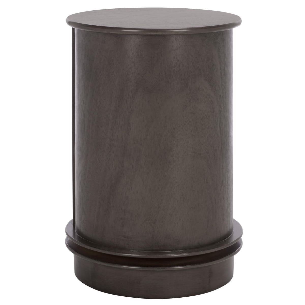 SAFAVIEH Furniture - Tabitha 1-Drawer Accent Table - Black - Solid Wood - Farmhouse Storage Design - Ideal for Living Room, Entryway, Home Office, 17.7"W x 17.7"D x 26"H - Fully Assembled (AMH5712H)