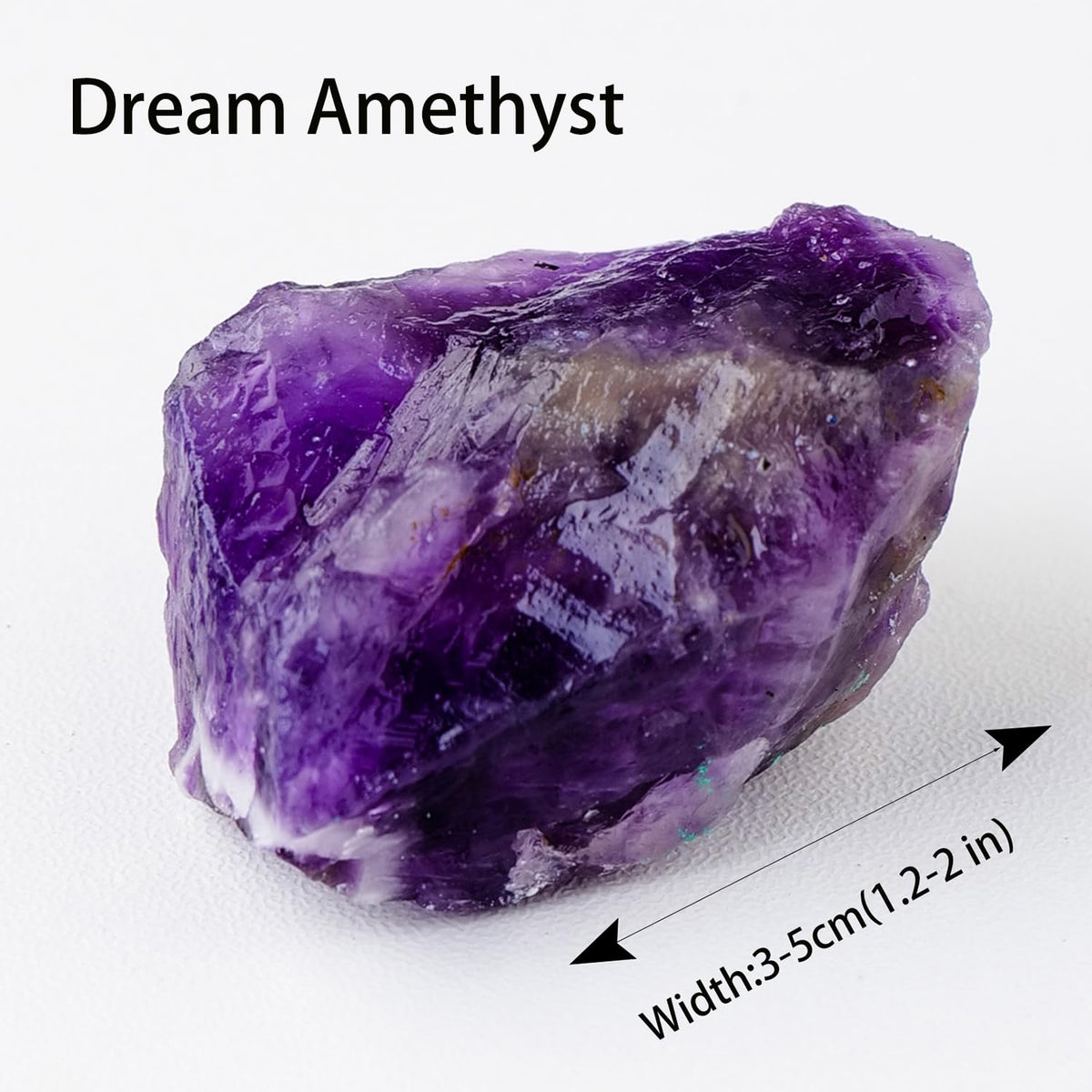 Apengshi 1.2-2'' Amethyst Raw Stone Natural Crystal Healing Crystal and Stone Rough Rocks for Fountain Home Garden Decor Meditation