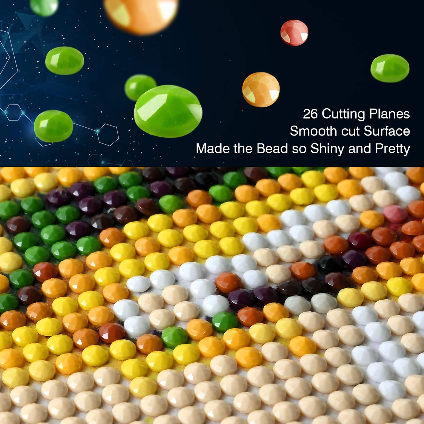 BOHADIY Diamond Painting Kits，Large 5D DIY Fish Ocean Beach Diamond Painting Kits for Adults，DIY Full Drill Crystal Rhinestone Arts and Gem Art Painting with Diamond Home Wall Decor 28X16inch
