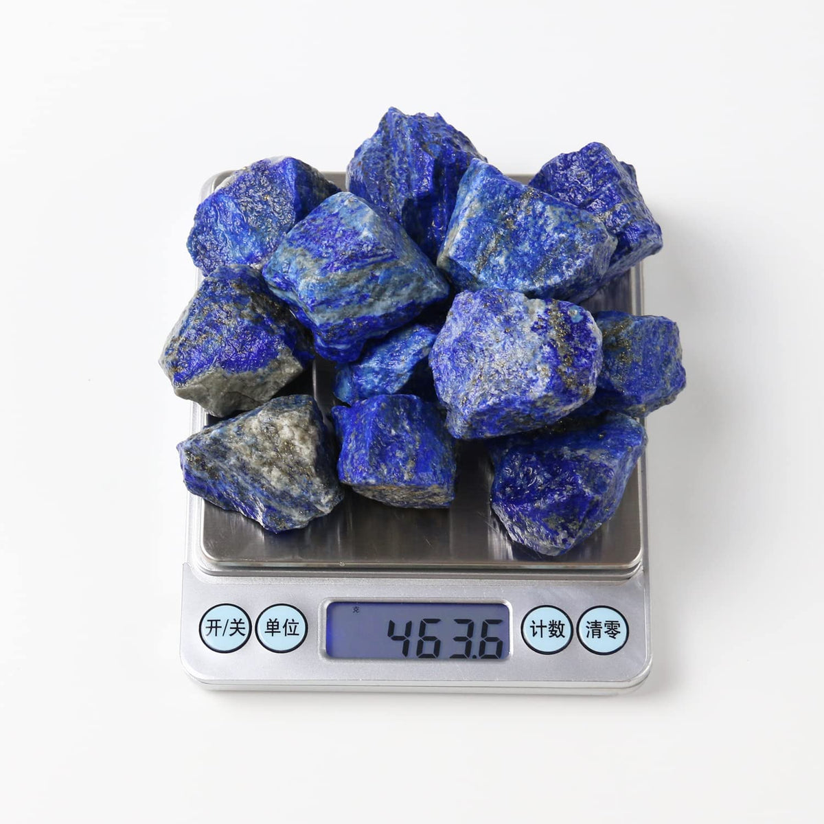 Nvzi Lapis Lazuli Crystal, Crystals and Healing Stones, Bulk Crystals, Rocks for Tumbling, Raw Crystals Bulk, Amathesis Crystal, Calcite Crystal for Decoration, Wicca, Reiki, Chakra and Energy(1LB)