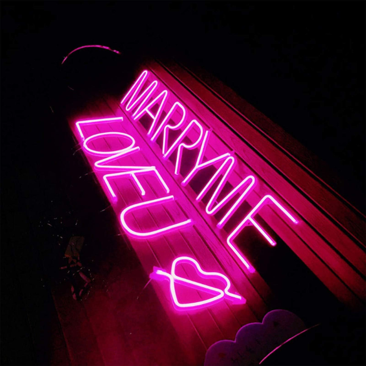 LED Letter Neon Lights Light Up Pink Neon Letters LED Alphabet Neon Letter Sign Lights Battery/USB Powered Neon Signs Words Night Lights for Wall Home Bar Christmas Birthday Party Wedding (A)