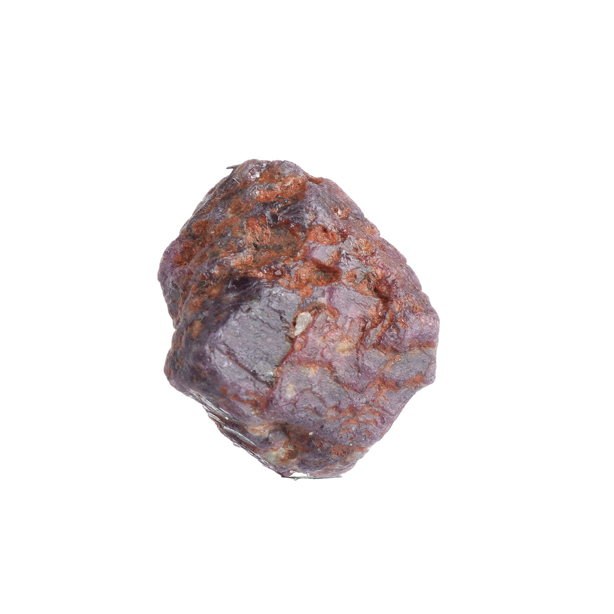 GEMHUB A Grade Natural Raw Rough Red Ruby 26.35 Ct Healing Crystal Rough Ruby Stone for Cabbing
